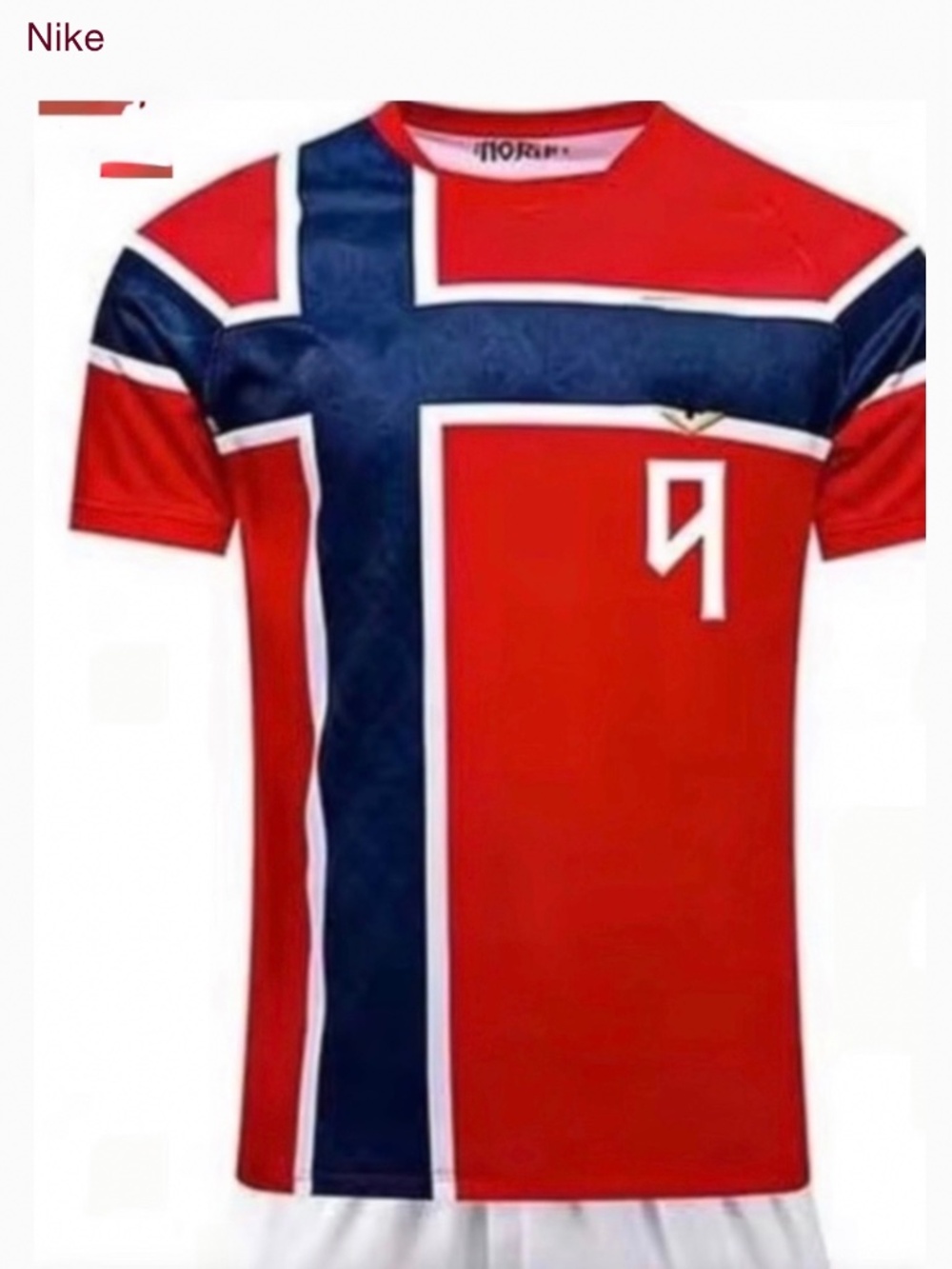 Erling Haaland Norway No 9 FIFA World Cup jersey